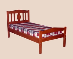 Кровать из массива "Жанна", 1900х900