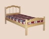 Кровать из массива "Милена", 1900х900